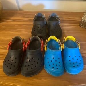 Toddler All Terrain Crocs Bundle Three Pairs